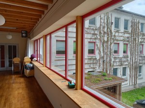 Blick aus dem Seminarraum